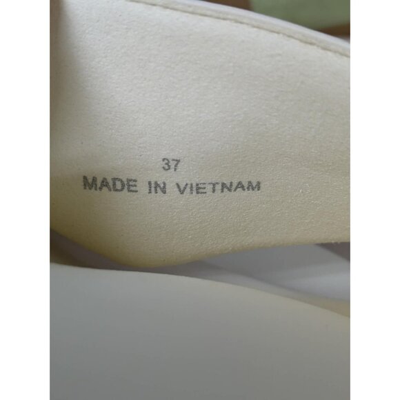 AMI Paris Ami De Coeur Poolslides Off White EU37 USN400.AA0002 - Picture 7 of 9